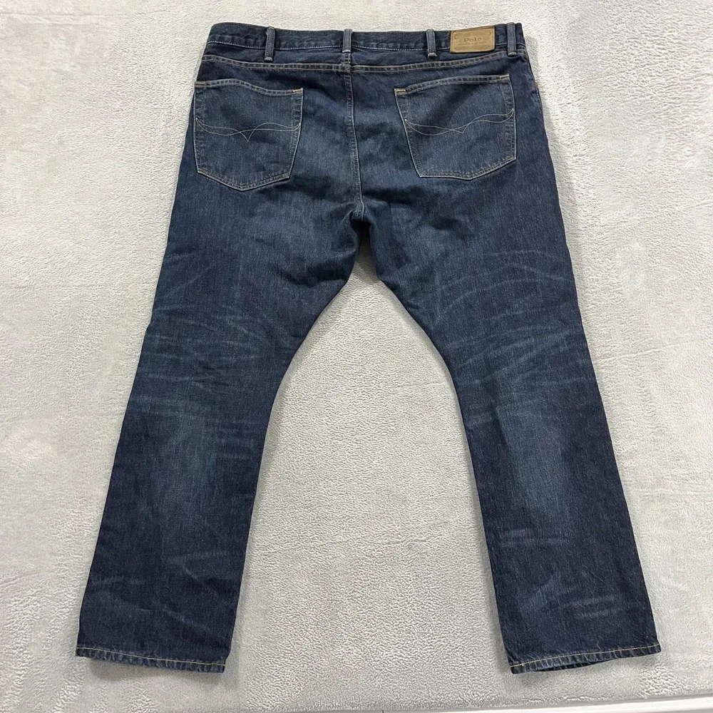 Polo Ralph Lauren Jean Men 40x30 (fits 42x30) Denim Varick Slim Straight Western